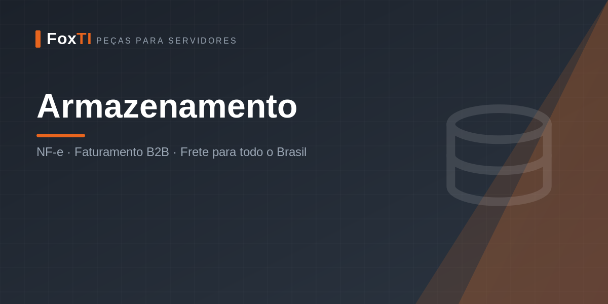 Armazenamento — FoxTI