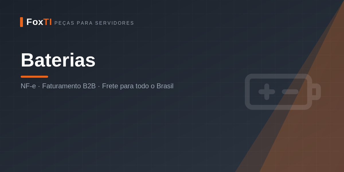 Baterias — FoxTI