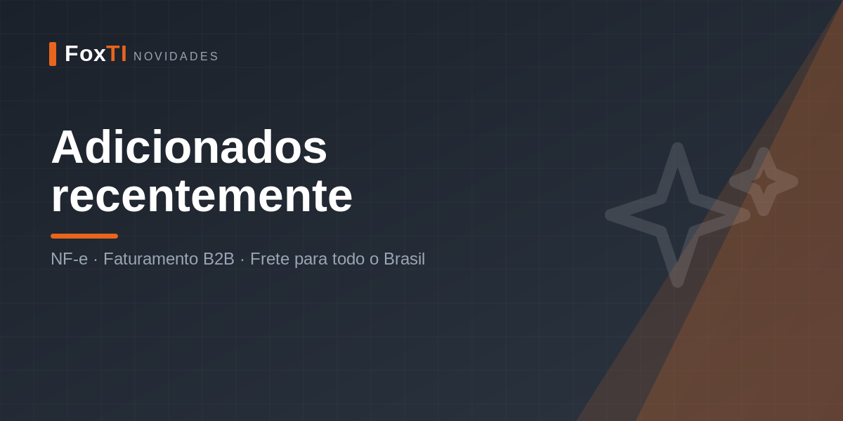 Adicionados recentemente — FoxTI