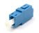 LC/UPC to LC/UPC Simplex Single Mode Plastic Fiber Optic Adapter/Coupler without Flange