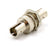 ST/UPC to ST/UPC Simplex Single Mode Metal Fiber Optic Adapter/Coupler without Flange