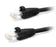 Cat7 Snagless Shielded (SFTP) PVC CM Ethernet Network Patch Cable, Black