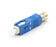 ST/UPC Female to SC/UPC Male Simplex Single Mode Fiber Optic Adapter/Coupler