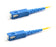 SC UPC to SC UPC Simplex OS2 Single Mode PVC (OFNR) 2.0mm Fiber Optic Patch Cable
