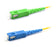 SC UPC to SC APC Simplex OS2 Single Mode PVC (OFNR) 2.0mm Fiber Optic Patch Cable