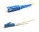 LC UPC to SC UPC Simplex OS2 Single Mode PVC (OFNR) 2.0mm Fiber Optic Patch Cable