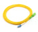 LC UPC to SC APC Simplex OS2 Single Mode PVC (OFNR) 2.0mm Fiber Optic Patch Cable