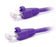 Cat6 Snagless Unshielded (UTP) PVC CM Ethernet Network Patch Cable, Purple