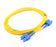 SC UPC to SC UPC Duplex OS2 Single Mode 2.0mm Fiber Optic Patch Cable