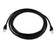 Cat7 Snagless Shielded (SFTP) PVC CM Ethernet Network Patch Cable, Black