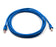 Cat6a Snagless Shielded (SFTP) PVC CMX Ethernet Network Patch Cable.Blue