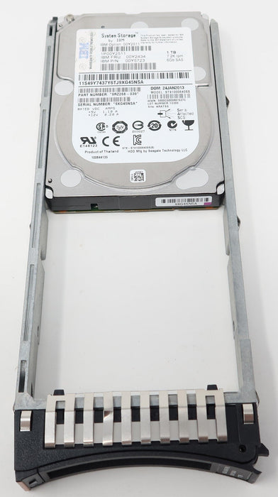 IBM 00Y2434 00Y2511 00Y5723 1TB 7.2K RPM 6Gbps SAS NL 2.5" Hard Disk Drive