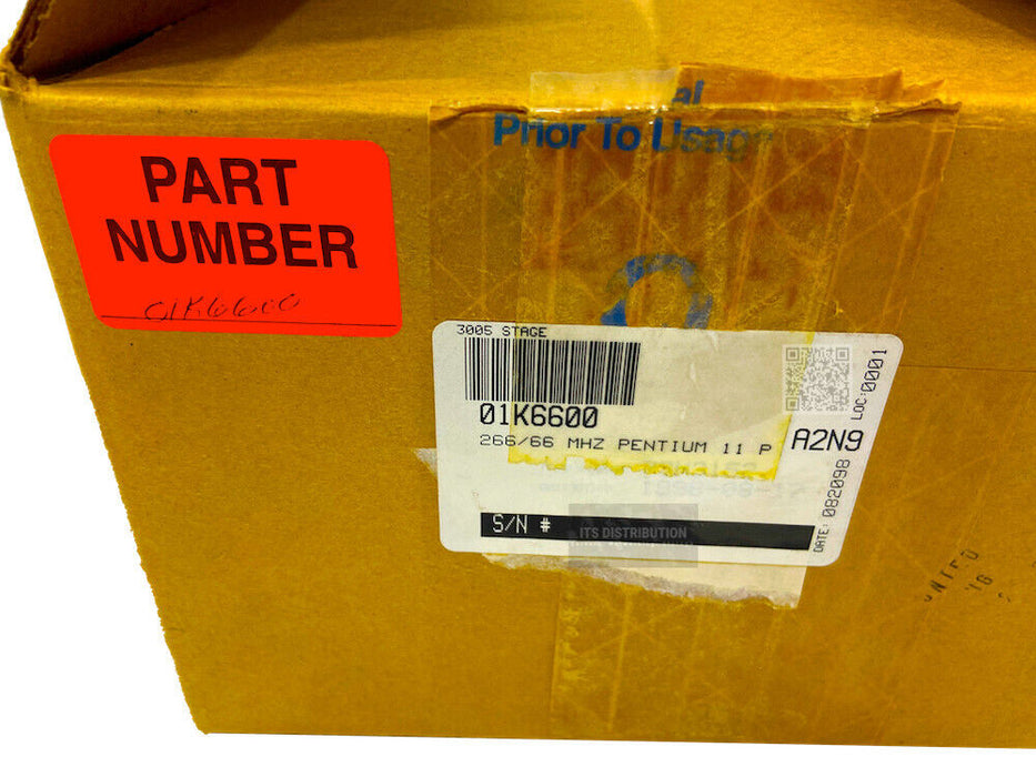 01K6600 I Open Box IBM Intel Pentium II 266MHz 66MHz FSB 512KB L2 CPU Upgrade
