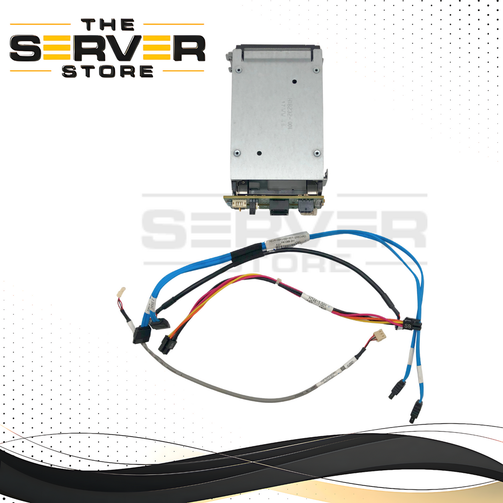 Intel 2U 2-Bay SFF (2.5") Hard Drive Backplane for S2600WT Server with Drive Cage and Cables. P/N: G94337-003.