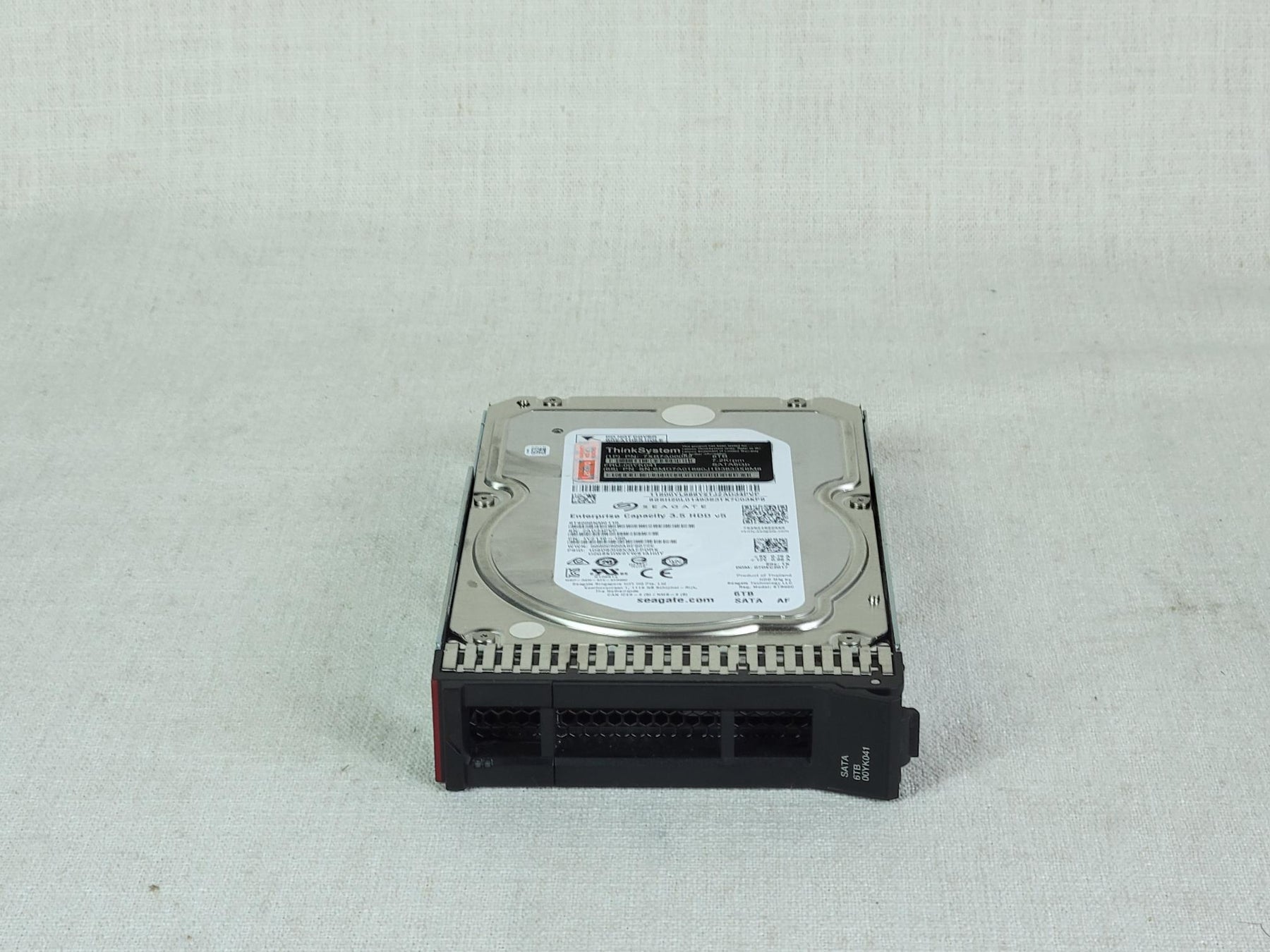 Lenovo 00YK041 6TB 7.2k 6Gb/s 3.5” 512e SATA Hard Drive ST6000NM0115