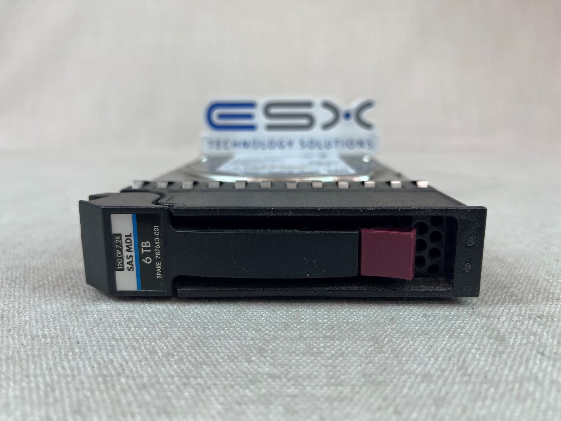 HPE MSA 6TB 12G SAS 7.2K 3.5IN MDL 787643-001 J9F43A