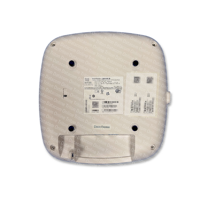 CW9166I-E - Cisco Catalyst 9166 Wireless Access Point with Tri-Band WiFi6E, 4X4:4 MU-MIMO Internal Antennas, for European Regulatory Domain