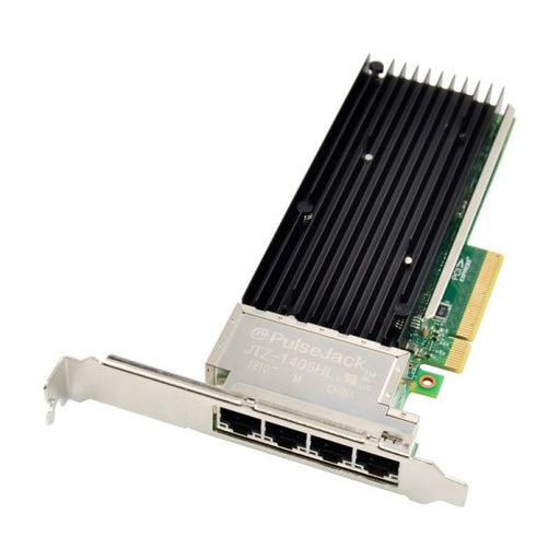 033M0K - Dell QL41164 Quad-Ports 1/10GBASE-T Ethernet PCI-Express x8 High Profile Converged Network Adapter
