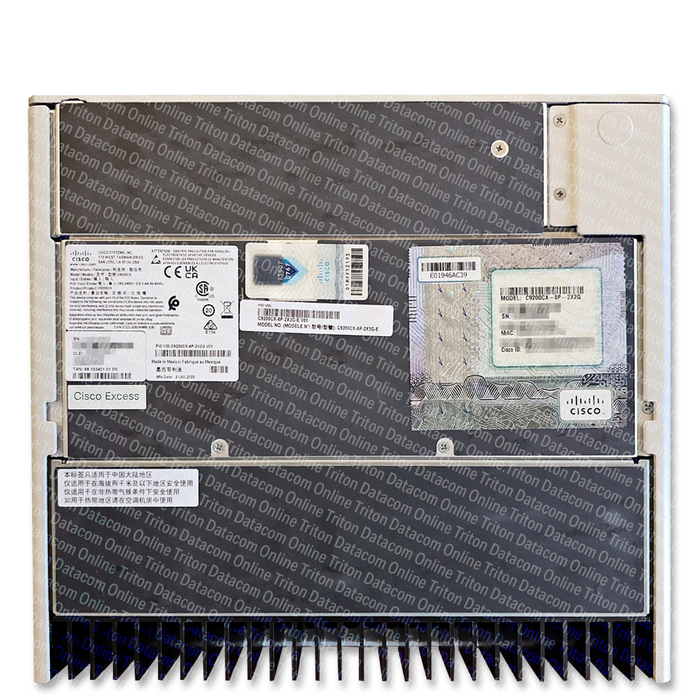 C9200CX-8P-2X2G-E - Cisco Catalyst 9200 Series Compact Switch with 8-port gigabit ethernet, PoE+, 2x10GE SFP+ and 2x1GE Copper uplinks, Network Essentials licensing