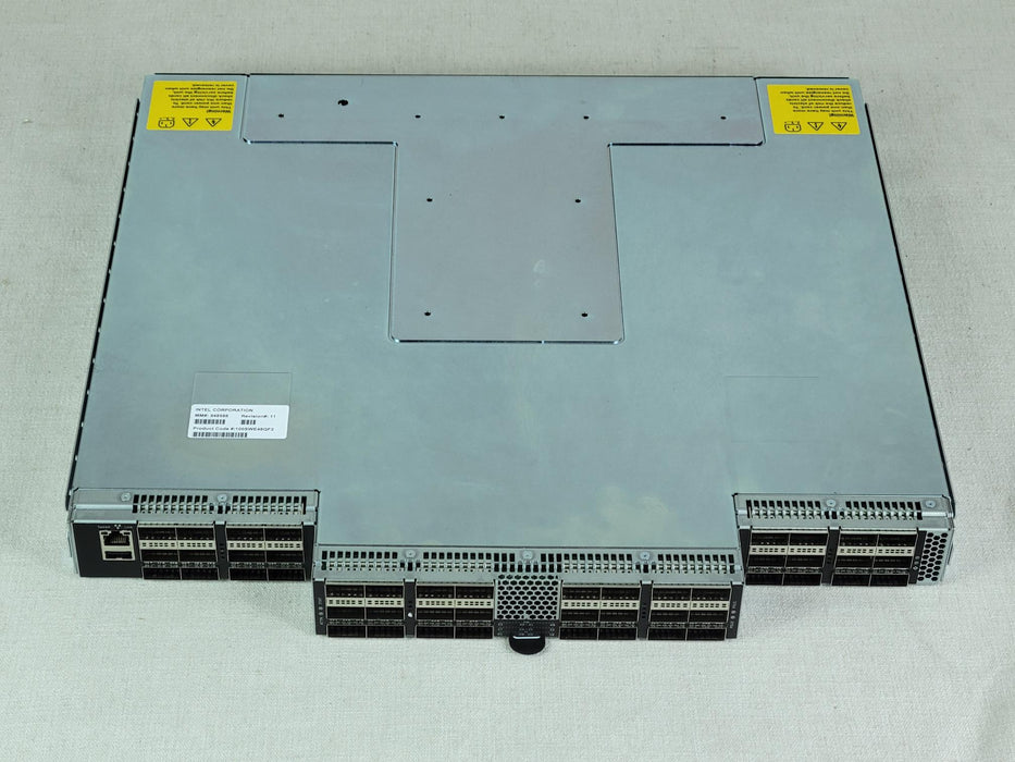 Intel Omni-Path 100SWE48QF2 48 Port 100GB QSFP 100 Series Edge Switch 2x PSU