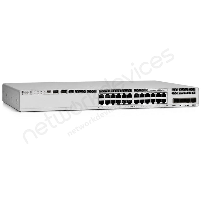 Cisco Catalyst C9200L-24PXG-4X-E 24-Port mGig PoE+ Switch (8xmGig, 4x10G SFP+), Network Essentials