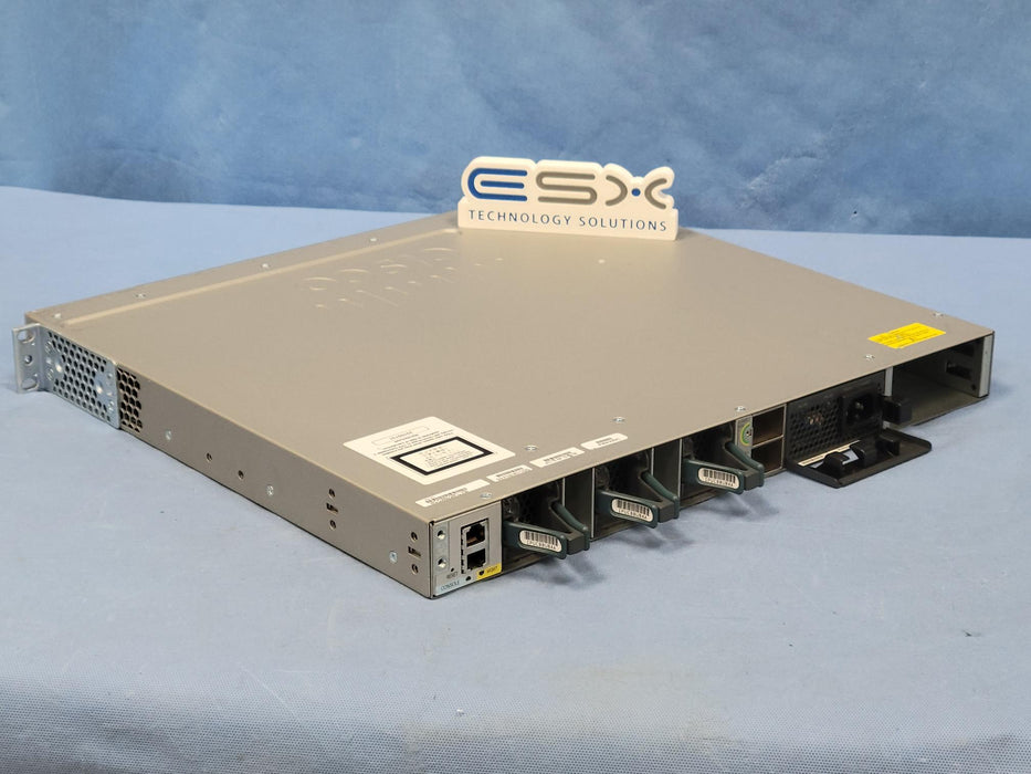 Cisco Catalyst WS-C3850-24P-L 24 Port PoE+ Ethernet Switch 715W AC 4x 1G Mod