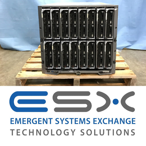 Dell PowerEdge M1000e Blade Enclosure w/ 10x M600 Blade Servers 2x E5450 32GB