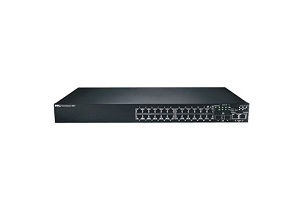 0CM308 - Dell PowerConnect 3524 24-Port 10/100-Base-T 2 x Gigabit SFP+ 10/100/1000 Manageable Stackable Ethernet Rack-mountable Switch