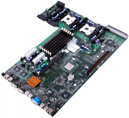 0D5995 - Dell Socket mPGA604 Intel Q77 Chipset System Board Motherboard for PowerEdge 2650 Supports 2x Xeon Series DDR 6x DIMM