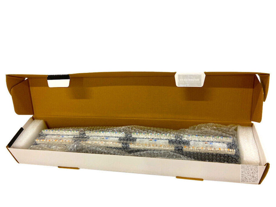 0E-C6PP24 I New ADI Pro W Box CAT6 24 Port IDC Terminal Block Patch Panel