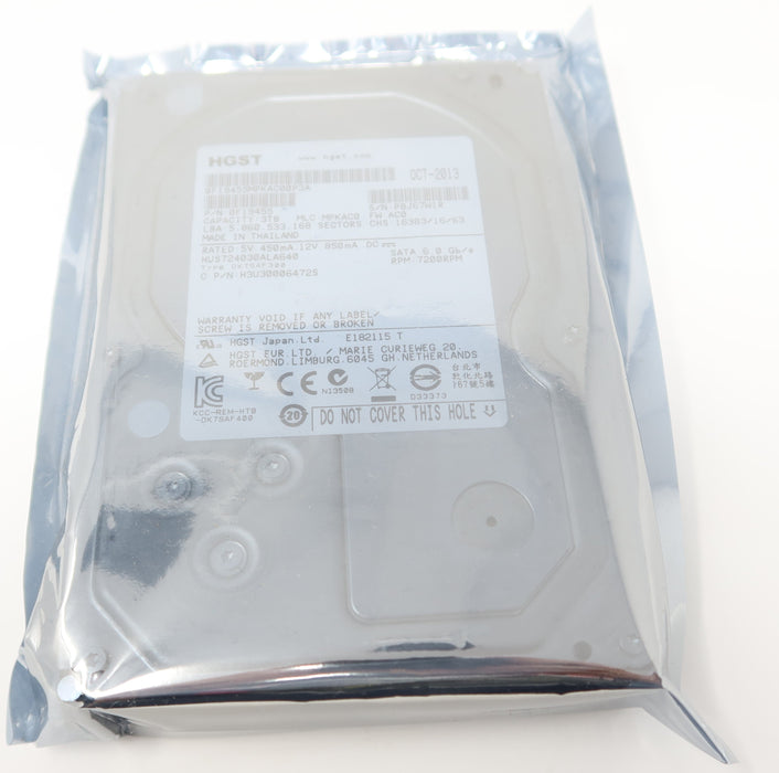 0F19455 HGST HUS724030ALA640 3TB 7.2K 3.5" SATA 64MB 6GB/s HDD
