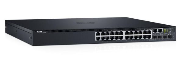 0FDM8G - Dell S3124 24-Port 10/100/1000-T PoE+ Manageable Layer 3 Rack-mountable Network Switch