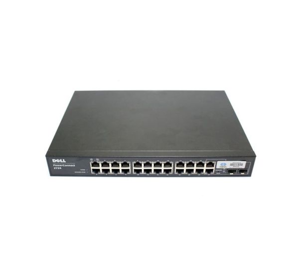 0TJ689 - Dell PowerConnect 2724 24-Ports 10/100/1000Base-T Gigabit Ethernet Switch
