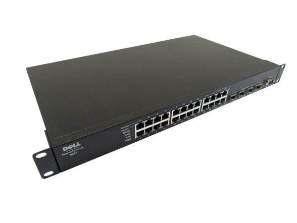0UJ371 - Dell PowerConnect 5324 24-Ports 1GbE RJ-45 Network Switch with 4-Ports SFP