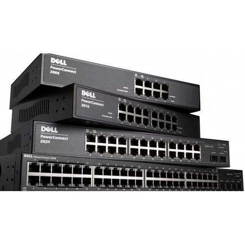 0UU867 - Dell PowerConnect 6224P 24-Ports 10/100/1000BASE-T GbE Managed Switch