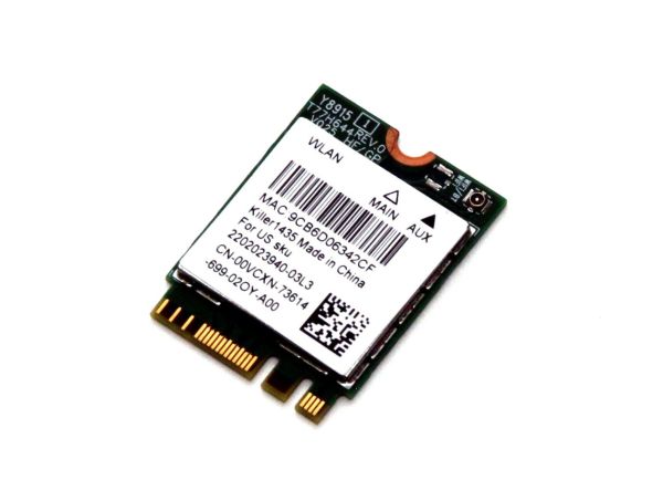 0VCXN - Dell Dual Band 802.11ac Bluetooth 4.0 M.2 Wi-Fi Card for Alienware 15 R4