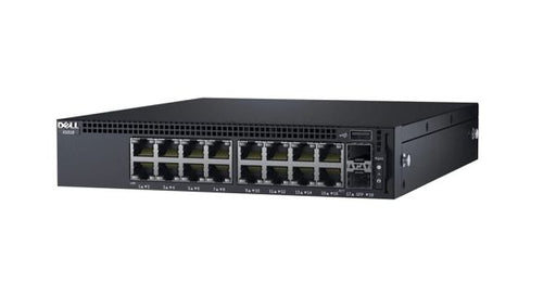 0VV0RJ - Dell X1018P 16-Ports 1GbE PoE Network Switch with 2-Ports 1GbE SFP
