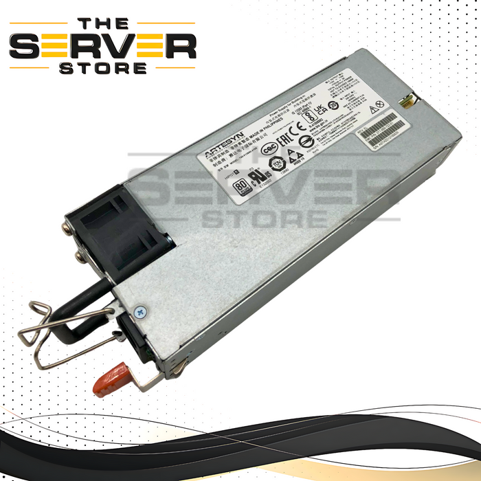 Dell EMC 1450W 80+ Platinum Hot-Swap Redundant Power Supply for VNX2 / VNX8000 Storage. OEM by Artesyn. P/N: R-41058882, 700-013695-0100, 071-000-722-01.