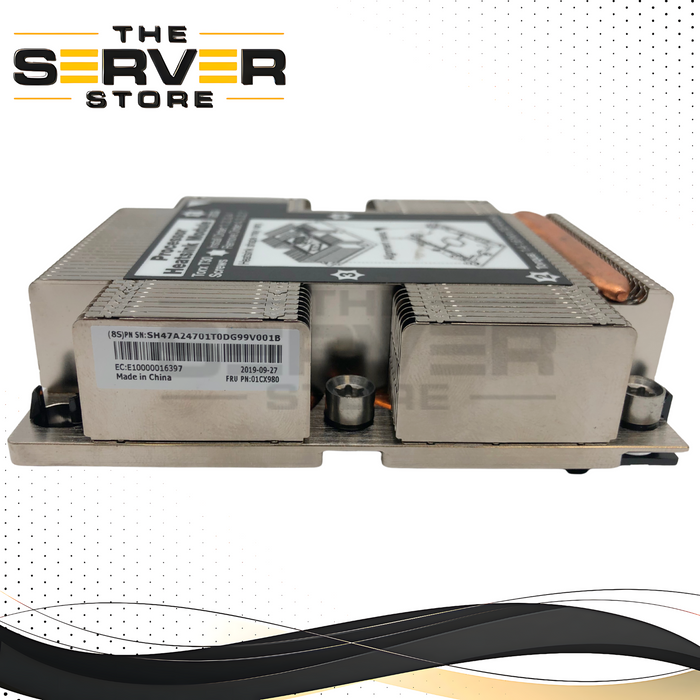 Lenovo ThinkSystem SR850 / SR950 165W CPU Processor Heatsink Assembly. P/N: 01CX980.