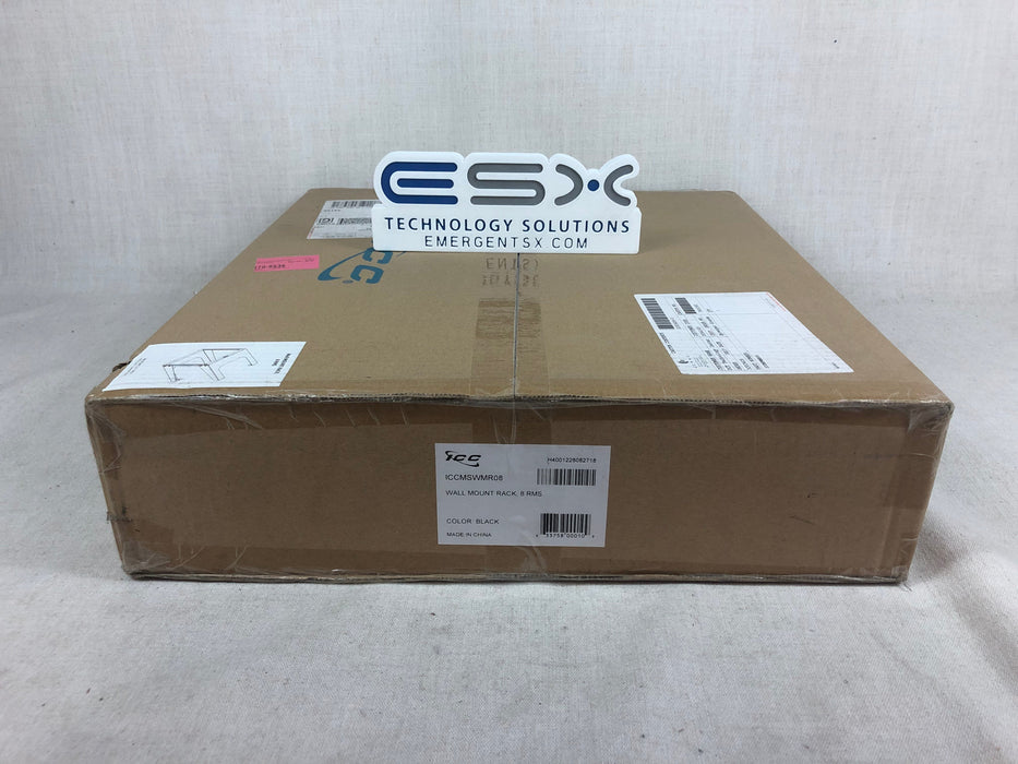 ICC 8U 19” Wide Wall Mount Rack Enclosure 18” Depth ICCMSWMR08