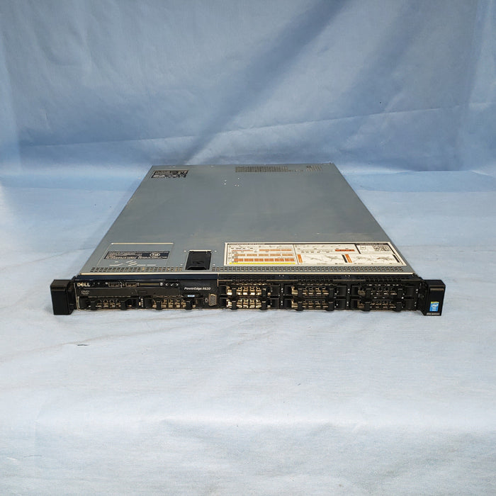 Dell PowerEdge R630 2x 12Core E5-2680v3 @ 2.5GHz, 768GB RAM, H730, 4x GbE, iDRAC