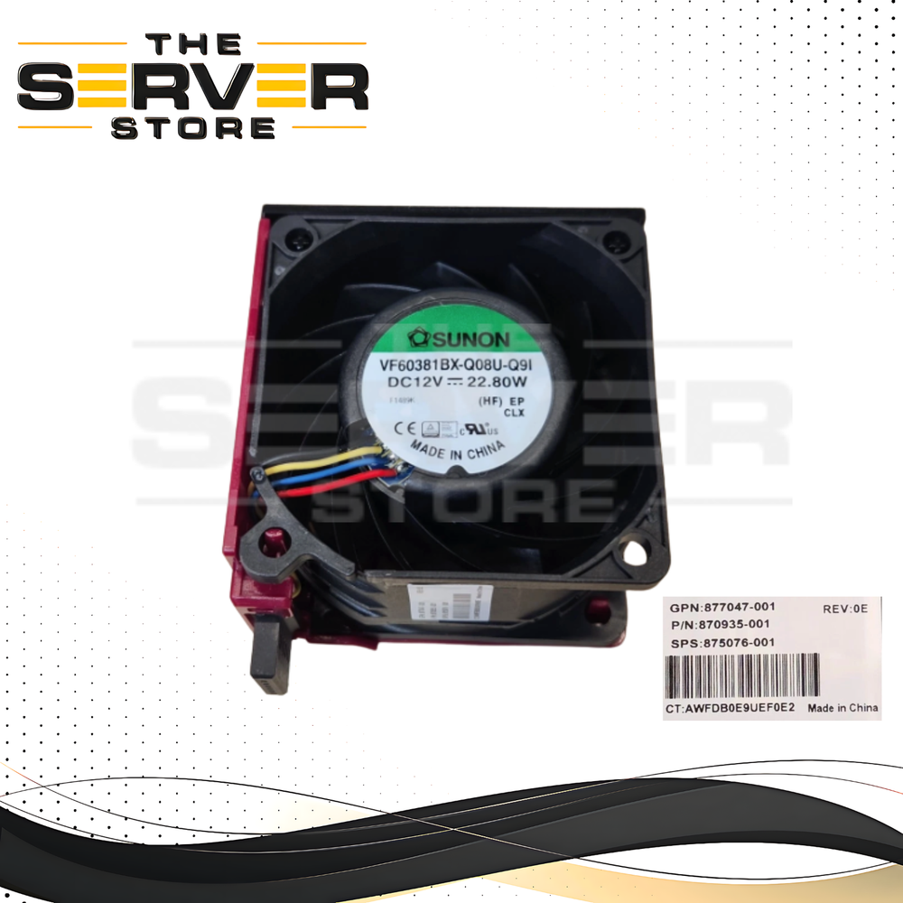 HPE ProLiant DL380 Gen10 Cooling Fan 870935-001
