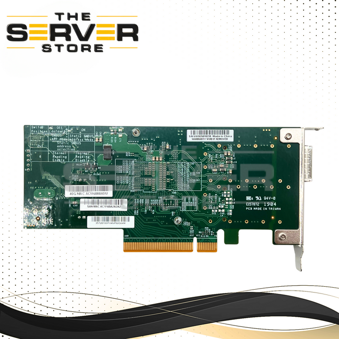 Intel XL710 AM1 40GbE 1 Port QSFP+ PCIe 3.0 x8 Converged Network Card (CNA)  XL710QDA1 XL710-QDA1 (SuperMicro)