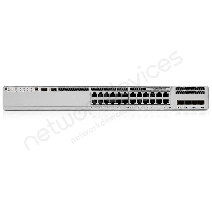 Cisco Catalyst C9200L-24PXG-4X-E 24-Port mGig PoE+ Switch (8xmGig, 4x10G SFP+), Network Essentials