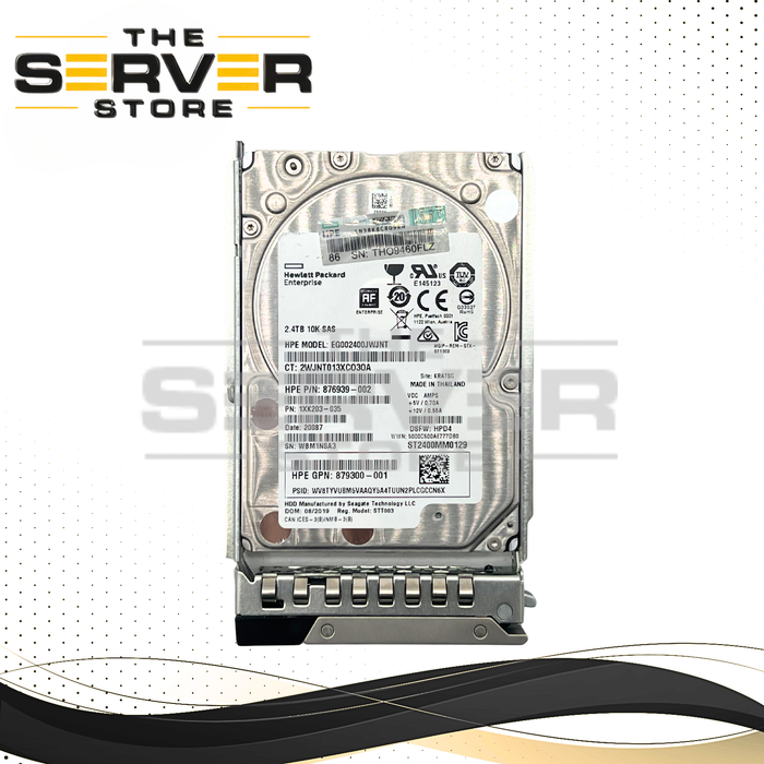 Seagate 2.4TB SAS 12G 10K SFF 2.5" HDD Exos ST2400MM0129 Dell PowerEdge Server G15