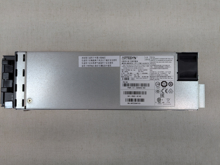 Cisco Catalyst WS-C3850-12XS-S 12-Port 10Gbe SFP+ L3 Switch 1x 350W PSU