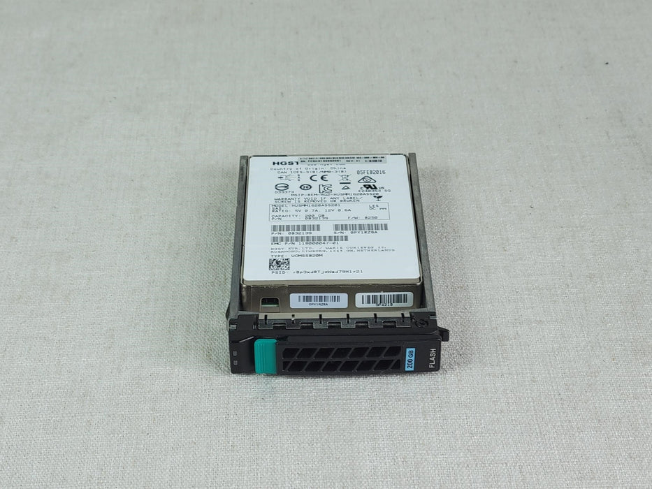 XtremIO – 200Gb 12GB/s SAS 2.5'' SSD for Controller – PN: 105-000-520