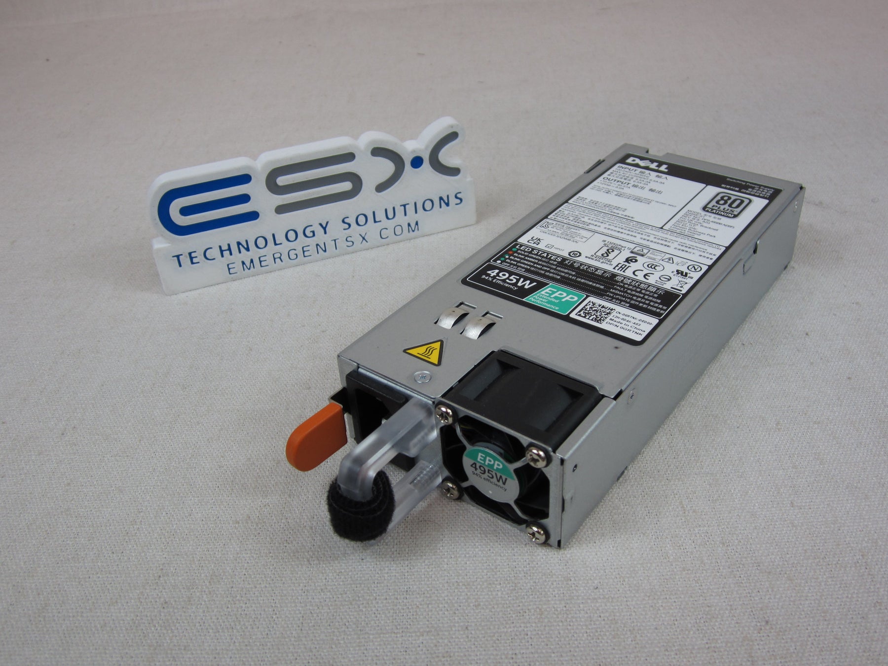 Dell GRTNK 495W 80 Plus Platinum Power Supply 13G/14G