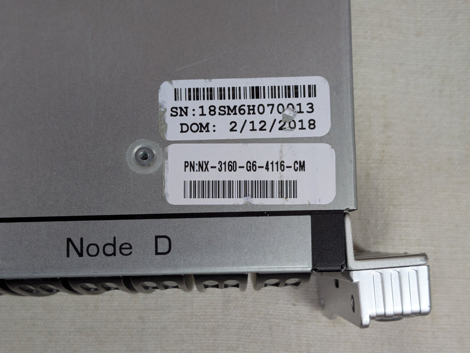 Nutanix NX-3160-G6 / SuperMicro 2U 24x 2.5” Node Server 1x X11DPT-B-G6-NI22 Node