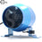 100mm Ducted Fan 4" 100mm Duct Inline Fan w/ Speed Controller 100-264VAC 160CFM IP44 Metal Frame